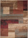 Surya Rugs - Riley Red, Brown Area Rug - RLY5004 - 4' x 5'5" - GreatFurnitureDeal