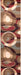 Surya Rugs - Riley Red, Brown Area Rug - RLY5007 - 2' x 7'5" - GreatFurnitureDeal