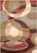 Surya Rugs - Riley Red, Brown Area Rug - RLY5007 - 4' x 5'5" - GreatFurnitureDeal