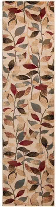 Surya Rugs - Riley Red, Brown Area Rug - RLY5010 - 2' x 7'5" - GreatFurnitureDeal
