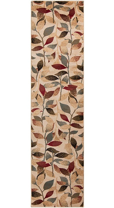 Surya Rugs - Riley Red, Brown Area Rug - RLY5010 - 2' x 7'5" - GreatFurnitureDeal