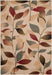 Surya Rugs - Riley Red, Brown Area Rug - RLY5010 - 6'6" x 9'8" - GreatFurnitureDeal