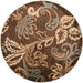 Surya Rugs - Riley Brown, Neutral Area Rug - RLY5022 - 8' Round