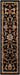 Surya Rugs - Riley Black, Brown Area Rug - RLY5025 - 3' x 8' - GreatFurnitureDeal