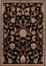 Surya Rugs - Riley Black, Brown Area Rug - RLY5025 - 7'10" x 10'10" - GreatFurnitureDeal