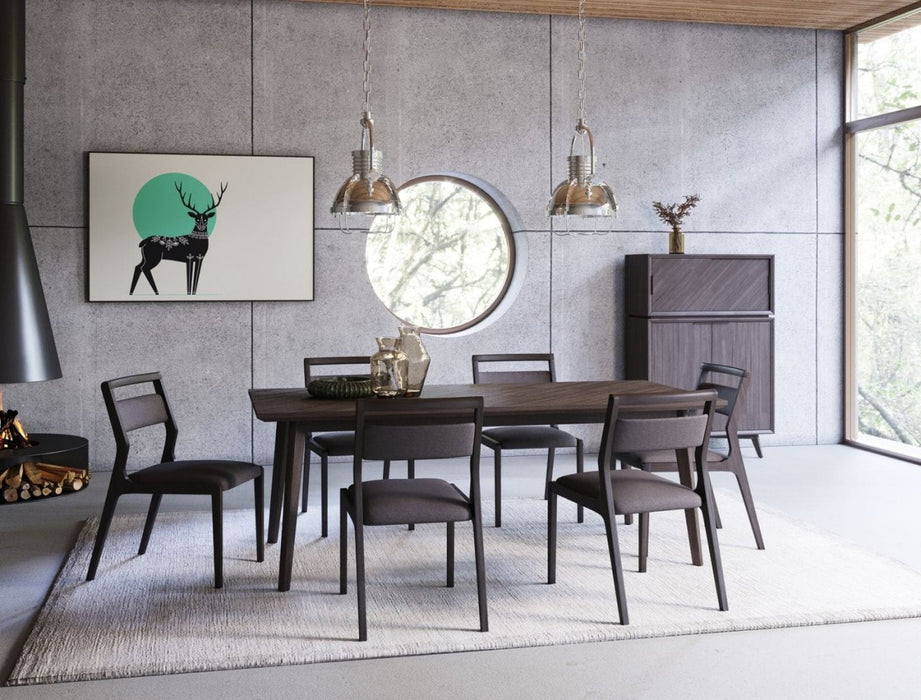 VIG Furniture - Modrest Roger - Mid Century Acacia Dining Table - VGWDSTHLDT210-BRN-DT