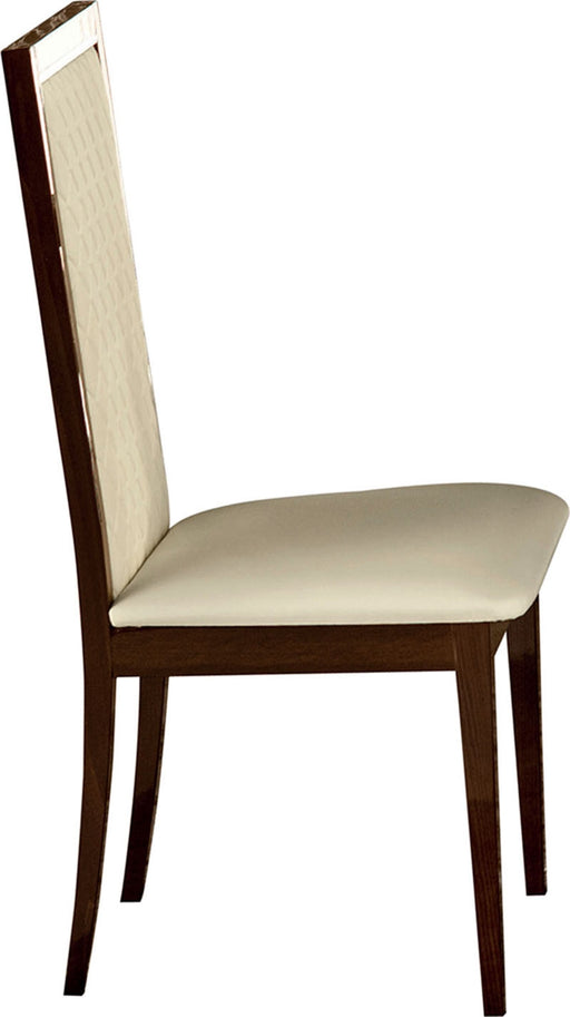 ESF Furniture - Roma Side Chair Set of 2 in Walnut - ROMACHAIRWALNUT - GreatFurnitureDeal