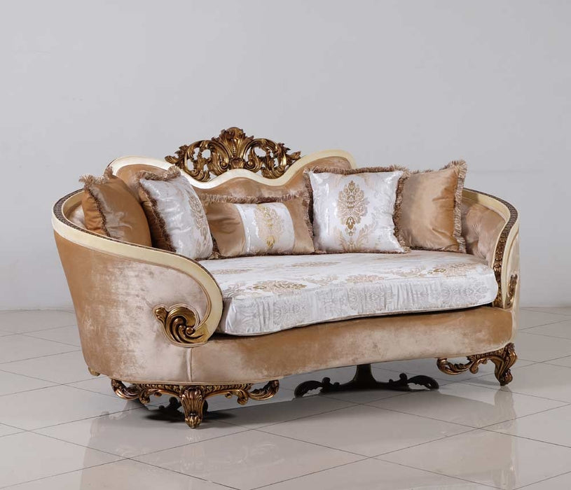 European Furniture - Rosabella 3 Piece Living Room Set - 36031-SLC - GreatFurnitureDeal
