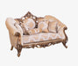 European Furniture - Rosella II 2 Piece Luxury Sofa Set in Parisian Bronze - 44698-SL - GreatFurnitureDeal