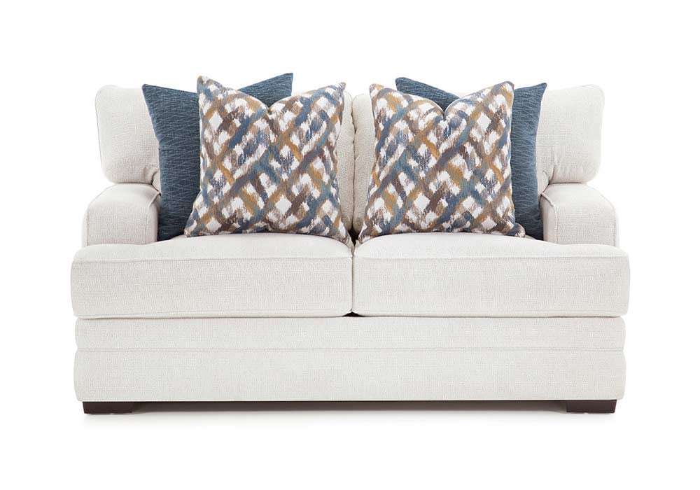 Franklin Furniture - Rowan Stationary 2 Piece Sofa Set in Orlando Snow - 95340-20-3900-09 - GreatFurnitureDeal