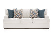 Franklin Furniture - Rowan Stationary 3 Piece Living Room Set in Orlando Snow - 95340-18-88-3900-09 - GreatFurnitureDeal