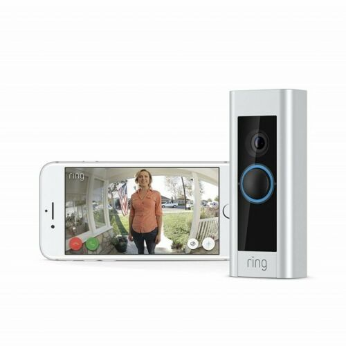 Ring Video Doorbell Pro 1080P Wi-Fi Wired Smart HD Camera, BRAND NEW! - GreatFurnitureDeal