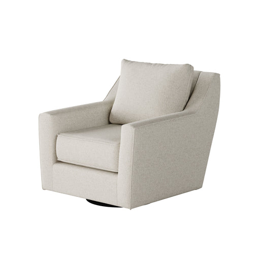 Southern Home Furnishings - Basic Wool Swivel Glider Chair in Off-White - 67-02G-C Basic Wool - GreatFurnitureDeal