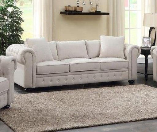 Myco Furniture - Savoy Sofa in Beige - SA330-S-BG - GreatFurnitureDeal