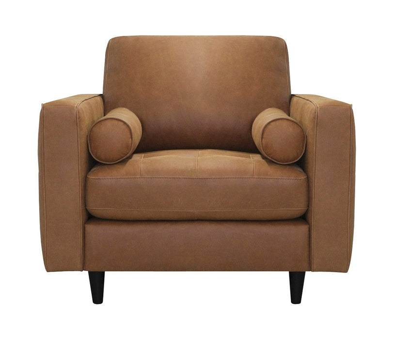 Luke Leather - Sabrina Chair in Tan - SABRINA-C4004