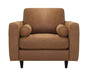 Luke Leather - Sabrina Chair in Tan - SABRINA-C4004