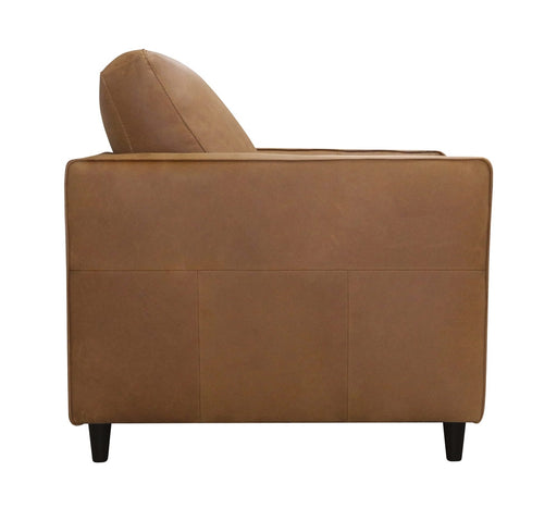 Mariano Italian Leather Furniture - Sabrina Chair in Tan - SABRINA-C4004 - GreatFurnitureDeal