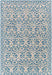 Surya Rugs - Samual Blue, Brown Area Rug - SAU1102 - 4' x 6'
