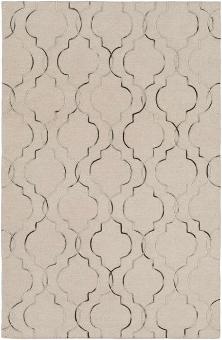 Surya Rugs - Seabrook Neutral, Black Area Rug - SBK9018 - 3'6" x 5'6" - GreatFurnitureDeal
