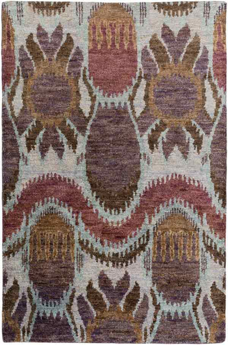 Surya Rugs - Scarborough Purple, Grey Area Rug - SCR5152 - 5' x 8' - GreatFurnitureDeal