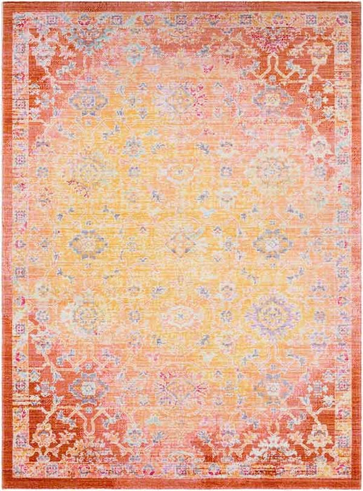 Surya Rugs - Seasoned Treasures Aqua, White Area Rug - SDT2312 - 9'3" x 13' - GreatFurnitureDeal