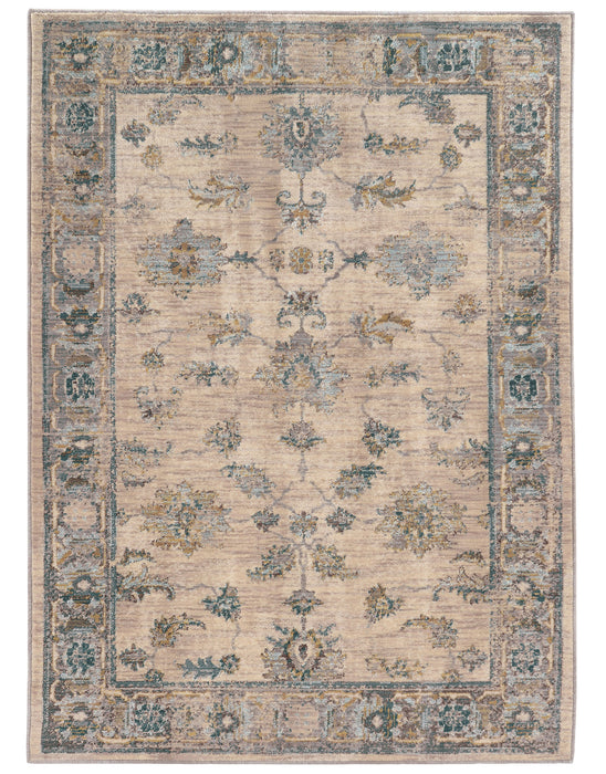 Oriental Weavers - Sedona Ivory/ Blue Area Rug - 5171C