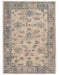 Oriental Weavers - Sedona Ivory/ Blue Area Rug - 5171C - GreatFurnitureDeal