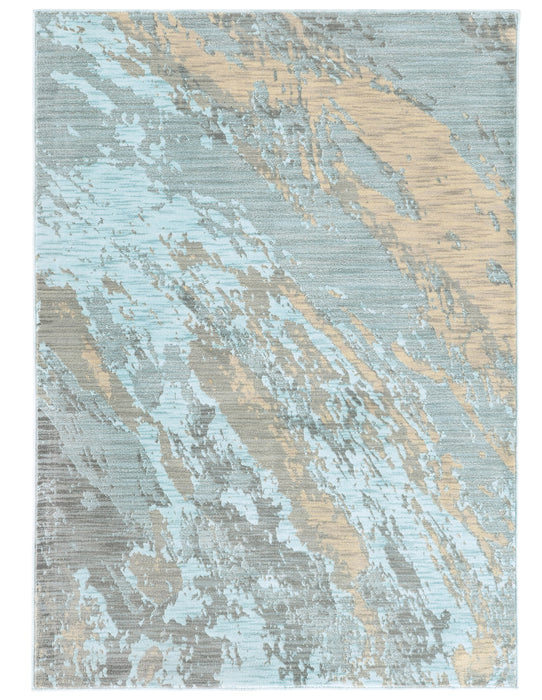 Oriental Weavers - Sedona Blue/ Grey Area Rug - 6367A - GreatFurnitureDeal