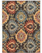 Oriental Weavers - Sedona Charcoal/ Multi Area Rug - 6369D - GreatFurnitureDeal