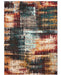 Oriental Weavers - Sedona Blue/ Gold Area Rug - 9584A - GreatFurnitureDeal