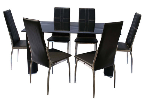 Myco Furniture - Avatar 7 Piece Rectangular Dining Room Set - 3430T(3431C)-6