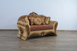 European Furniture - Emperador III 4 Piece Living Room Set in Red Gold - 42036-4SET - GreatFurnitureDeal