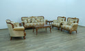 European Furniture - Fantasia II Chair in Gold-Brown - 40019-C - GreatFurnitureDeal