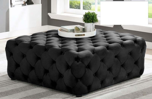 Mariano Furniture - Accent Ottoman in Black - BM-SH001BLKV - GreatFurnitureDeal