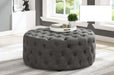Mariano Furniture - Accent Ottoman in Dark Grey - BM-SH002GL - GreatFurnitureDeal