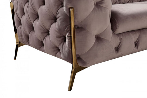 VIG Furniture - Divani Casa Sheila Transitional Black Fabric Sofa - VGCA1346-BLK-S - GreatFurnitureDeal