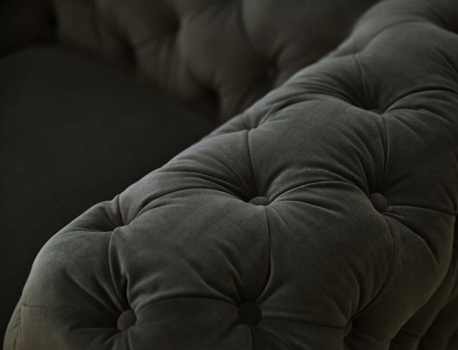 VIG Furniture - Divani Casa Sheila Modern Dark Grey Fabric Chair - VGCA1346-DKGRY-A-CH - GreatFurnitureDeal