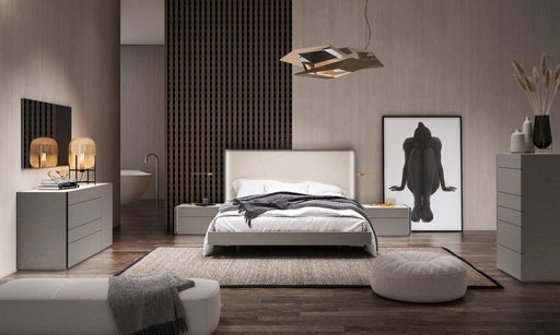 J&M Furniture - Sintra 5 Piece Queen Bedroom Set in Grey - 17554-Q-5SET - GreatFurnitureDeal