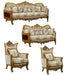 European Furniture - Maggiolini 4 Piece Living Room Set - 31054-SL2C