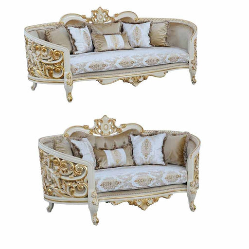 European Furniture - Bellagio 2 Piece Luxury Sofa Set - 30017-SL