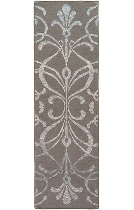 Surya Rugs - Stallman Brown, Green Area Rug - SLM1029 - 2'6" x 8' - GreatFurnitureDeal