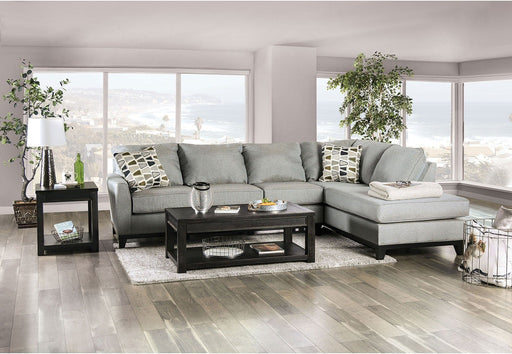 Furniture of America - Bridie Sectional in Gray - SM1117 - GreatFurnitureDeal