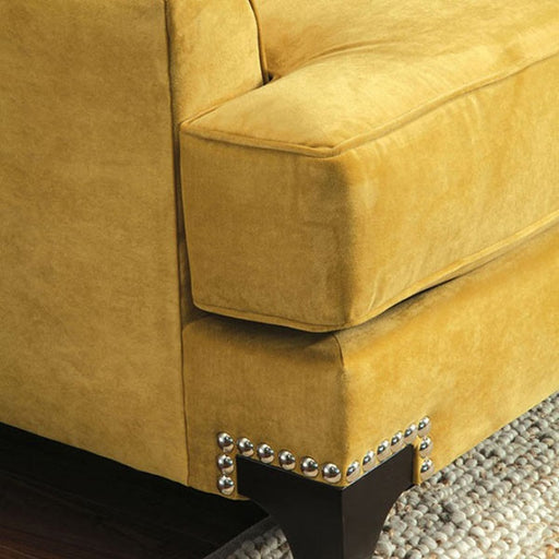 Viscontti Gold Sofa - SM2201-SF - Leg View