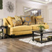 Viscontti Gold 3 Piece Living Room Set - SM2201-SF-LV-CH - Sofa