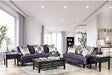Furniture of America - Sisseton Sofa in Purple - SM2208-SF - Living Room Set