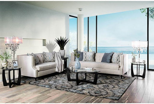 Furniture of America - Tegan Sofa in Beige - SM2217-SF - GreatFurnitureDeal