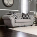 Furniture of America - Viviana Gray Loveseat - SM2291-LV