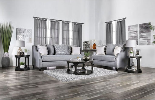 Furniture of America - Nefyn Sofa in Gray - SM2670-SF - Living Roo Set