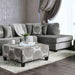 Furniture of America - Bonaventura Gray Sectional Sofa - SM5143GY