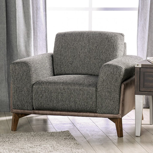 Furniture of America - Kloten Chair in Gray - SM6045-CH - GreatFurnitureDeal